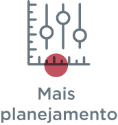 Ícone Mais planejamento