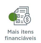 Ícone Mais flexibilidade