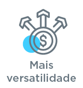 Ícone Mais flexibilidade